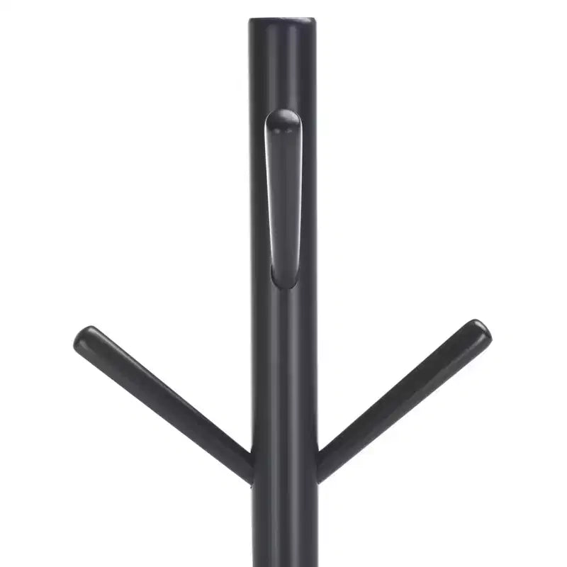 Noce Scuro / Miele / Nero Opaco / Bianco Decapato | Appendiabiti Autoportante | 8 Ganci | Singolo