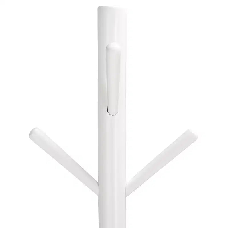 Noce Scuro / Miele / Nero Opaco / Bianco Decapato | Appendiabiti Autoportante | 8 Ganci | Singolo