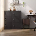 Employee Storage Locker, Multiple Doors Steel Gym Lockers with Card Slots and Vents, Metal Locker Storage Cabinets for School, Office