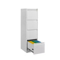COZONY 4 Drawer File Cabinet w/ Lock, Vertical Filing Cabinets for Home Office, Metal Steel Storage Cabinet for Legal Size File, Assembly Required